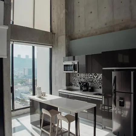 Luxury Loft Monterrey City Living At Landmark High Rise Exterior photo