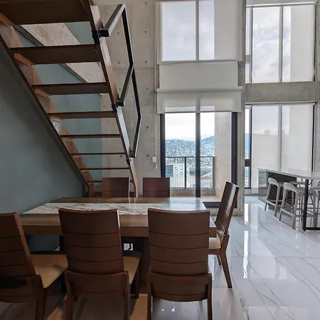 Luxury Loft Monterrey City Living At Landmark High Rise Exterior photo