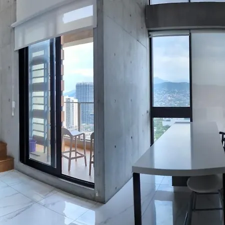Luxury Loft Monterrey City Living At Landmark High Rise Exterior photo